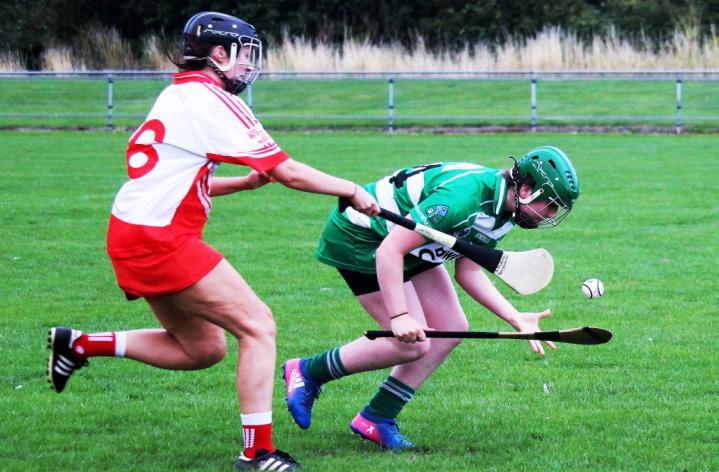 Gillian Harrington pulled off a great save, while Liz bugler slotted over from play & Susan O Leary added a pointed Free to make the halftime score Ballygarvan 0-09 to Valleys Rovers 0-03.