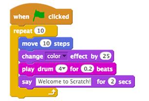 !! $99 per student Advanced Scratch Coding Have you already attended a Scratch class? Want to step up your coding game? This is the class for you! This class will focus on animation.