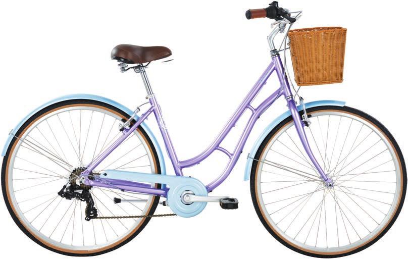 CLASSIC NOUVEAU 7 WS 700C CLASSIC - 7 SPEED CODES S M Gloss Purple / Gloss Blue 16239 16240 Gloss Navy Blue / Gloss Cream 16241 16242 GEOMETRY S M STACK 590 609 REACH 360 378 EFFECTIVE TOP TUBE