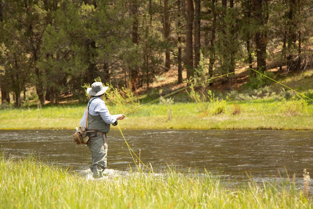 FISHING The Sprague River is revered amongst the trout fishing community as one of the greatest dry fly