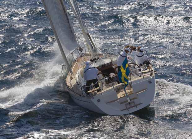 Displacement: Bolted Keel: 13.50 m 12.10 m 4.03 m 2.10 m 1.90/2.40 m 14.0 t 4.