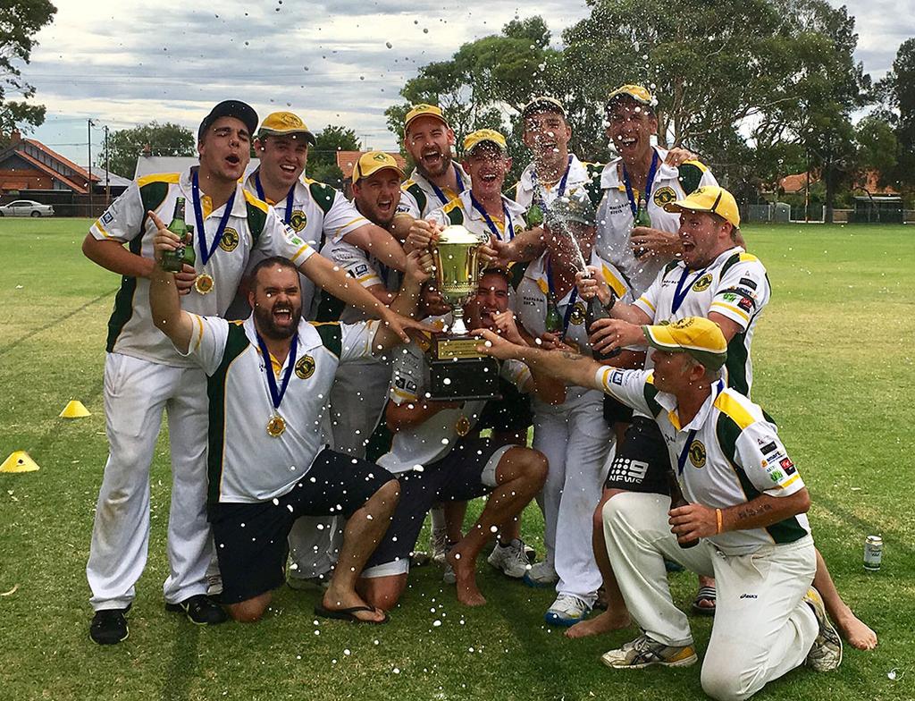 Warradale Cricket Club - 2016/17 Yearbook - 2016/17 A Grade Report Page 1-45 Grand Final: WARRADALE v HAMILTON at Marymount (WON 1st Innings) The big dance.