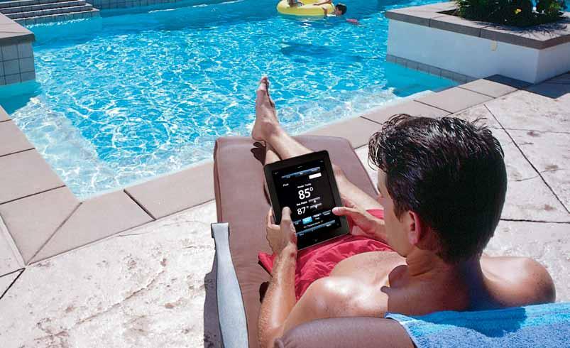 Scheduling and controlling the operation of pool and spa equipment and related