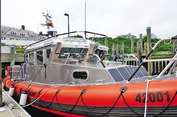 Cape Cod Times Coast Guard rescue boat brings high tech to high seas The Coast Guard s state-of-the-art rescue boat will be tethered near the Chatham Fish Pier until crew members complete their
