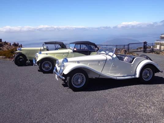 27 th held at both Hobart and Launceston. The T Types of Peter Bick, David Taylor and Mac Hoban sparkling in the sun on Mount Wellington.