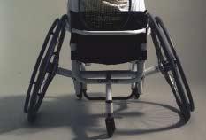 the chair adjusts with a patented center-of-mass adjustment feature