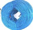 ROPE & STRING Prepacked Loose Polypropolene Blue 6mm 220 metre coil 6mm 30 metre mini coil card