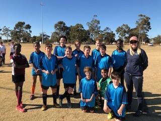 REGIONAL SOCCER Congratulations to our combined small schools soccer team who performed to the best of their ability yesterday at Regional level.
