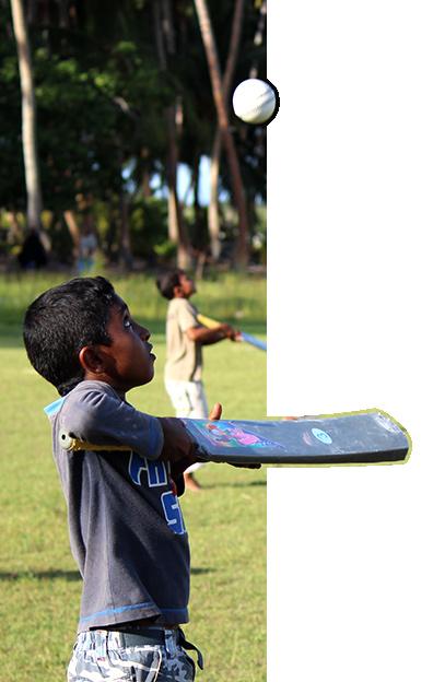 SCHOOL CRICKET School Cricket Clubs will be established in each of the cricket playing schools in Male and in interested schools in other islands.