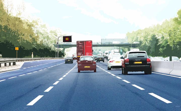 Junctions 8 to 10 About smart motorways Public information exhibitions We are improving the busy 18km (11 miles) stretch of the between junction 8 near Merstham and junction 10 near Copthorne by