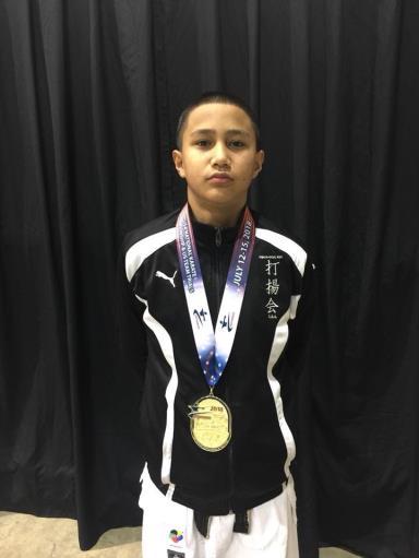 1, 2018 Saturday Congratulations Senpai Noah Helsby Wins the Gold Medal -52 kilo Kumite At the USA Team Trials Reno at the Convention Center XXIX Pan-American Karate Championships in Rio De Janeiro