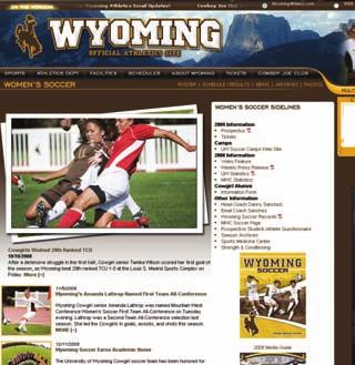 Results/Wyoming Athletics/Strength and Conditioning Wyoming Strength and Conditioning Program The mission of the Wyoming strength and conditioning department is to foster a positive, safe,