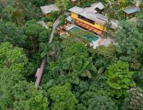 Surrounded by lush tropical rainforest, each one of the 50 spacious casitas (bungalows) provide an exclusive, ultra-luxurious