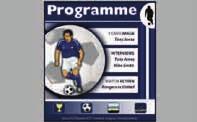 6. match programme You can buy the match programme if you want to