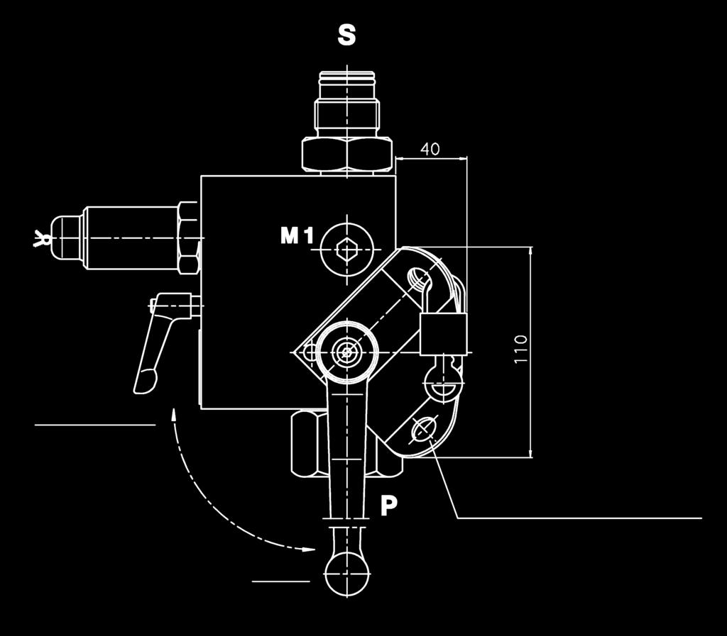 2 code for SAF) and to lock the release valve (see Point 7. Accessories).
