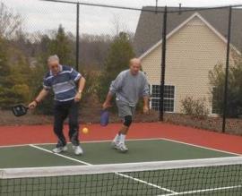 It provides great exercise; is an excellent way to have fun with your friends; and enjoy our unseasonably warm weather.