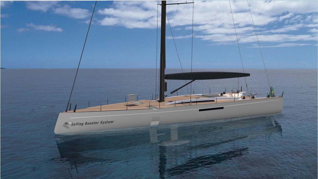 THE PROJECT BEGINS: Exterior: To be able to cruise sailing or browsing diesel engine at high speeds requires modern hull and superstructure lines. That s exactly what we have.