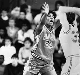 INDIVIDUAL RECORDS Game Most Points 42, Cozette Ballentine vs. Providence, Feb. 13, 1991 Most Field Goals 19, Cozette Ballentine vs. Providence, Feb. 13, 1991 Most Field Goal Attempts 30, Cozette Ballentine vs.