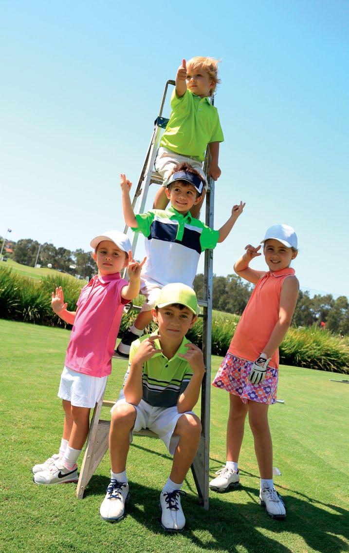 8. MAKE THEM FEEL SPECIAL AND LOOKING LIKE YOU WHEN GOING TO GOLF Golf has wonderful tradition and teaches kids life skills. The opportunity to dress well sets golf apart from many other sports.