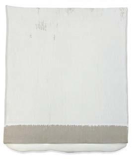 #24 AS17-255 $7,500 Pressed Paint (Titanium White), 2017 A series of