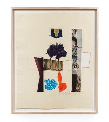 8 cm) Edition of 79 unique works, #79 RR72-476 $14,000* frame: $275 Robert Rauschenberg Horsefeathers Thirteen-V, 1972 8-color offset lithograph,