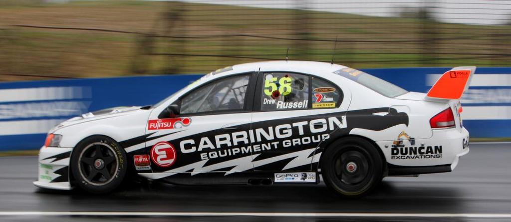 Coming back to Australia to race in 2004 Drew spent two years in the Australian Production Car Championship. In 2005 he was crowned the Class A champion of the series with 7 wins.