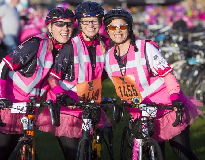 Your questions answered What is the minimum age limit? You must be at least 18 years old to take part in Women V Cancer Ride the Night Edinburgh, unless given permission by the event organisers.