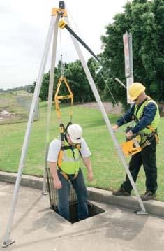 The B-Safe range of confined spaces equipment provides stability, ease of operation and speed together
