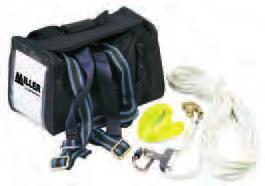 Miller Confined Space Harness Full body DuraFlex harness with multiple attachment points to suit various applications. > 300mm extension of rear fall arrest soft-eye-dee.
