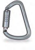 KARABINERS Karabiners act as a connection point between harness and ancillary fall arrestor, or between fall arrestor and anchorage