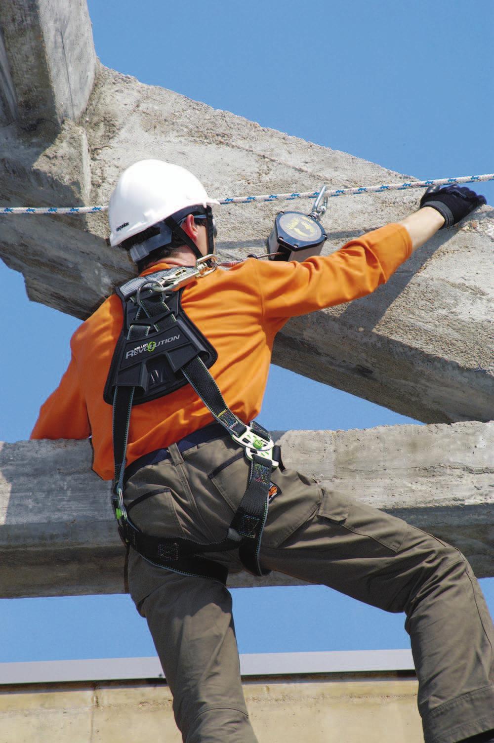 HARNESSES The 1st component of a fall safety system- Miller harnesses are designed to maximise worker safety and