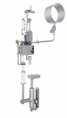 6 KRONES filling systems for beer Modulfill HES probe filler Optional: with automatic probe adjustment and automatic CIP cup adjustment Optional: automatic probe adjustment The system can be equipped