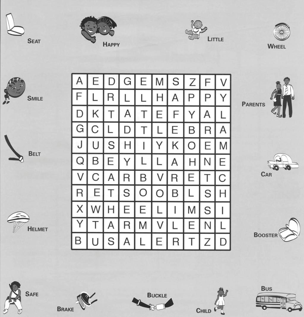 Word Search (Answers on page 16) Find the words