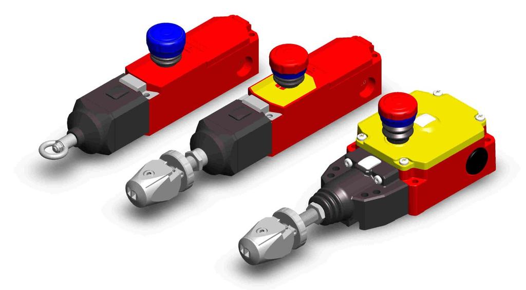 Safety rope pull switch RPS Correct use In accordance with EN 60947-5-5, EN ISO 13850, it must be ensured that parts of or complete industrial machines or installations can be stopped as quickly as