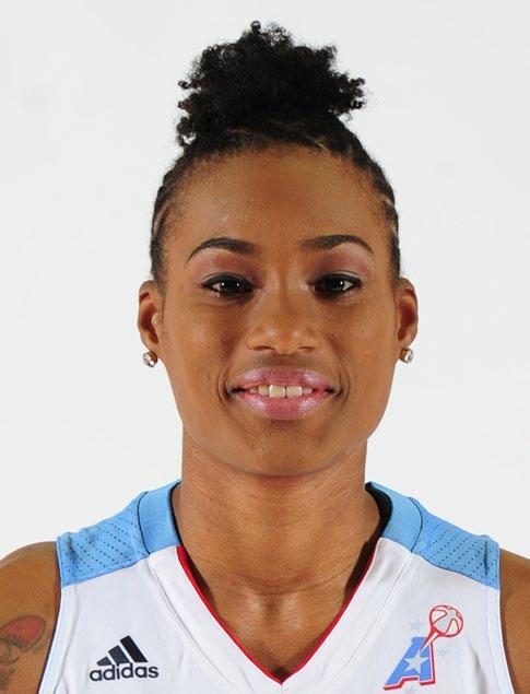 #21 AMANDA THOMPSON F 6-1 180 Oklahoma Second Season 2014 Notes Made her Dream debut and played in first game since 2010 5/24 at Chicago, totaling then-career highs in points (6), field goals (3),