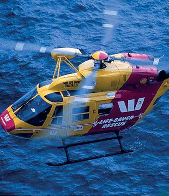 Page 30 Rescue Services Risking it all An account by Tony Woods, Chief Crewman, Southern Region I ve been flying at the Sydney Westpac Life Saver Rescue Helicopter base for 19 years, a fairly long