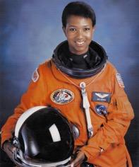 This is Mae Carol Jemison, she was