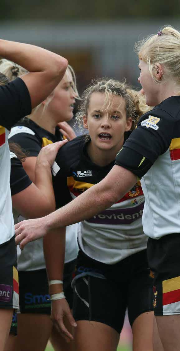The Rugby Football League is working with regional Referee Societies to step up the recruitment of young women and to provide a supportive and positive development