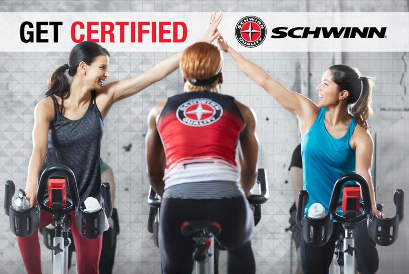 FOR MORE INFORMATION VISIT COREHANDF.COM/CERTIFICATION TRAINING & PROGRAMMING Schwinn has come a long way since building the first cycling bike.