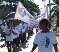 Let s make this year s World Walk for Water and Sanitation the biggest yet - join the global call for the realisation of the human right to water and sanitation!