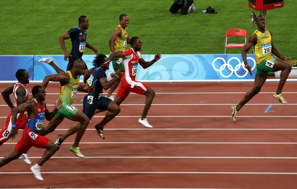 Usain Bolt, Jamaica, 2008