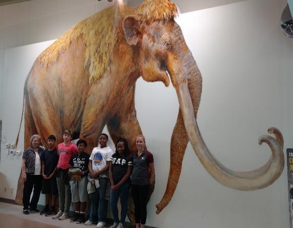 on Mammoths and Mastodons by visiting an active mammoth
