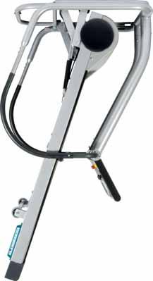 FDM-TDL The mid-sized treadmill has a stronger motor and achieves a speed of up to 17 km/h; this is adjustable in 0.5 km/h increments.