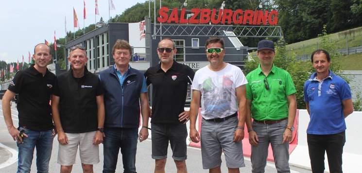 Austria FUCHS privileged guests at the Salzburgring track Partner of the legendary Salzburgring race track for many years, FUCHS Austria was invited by Ernst Penninger, the manager of the