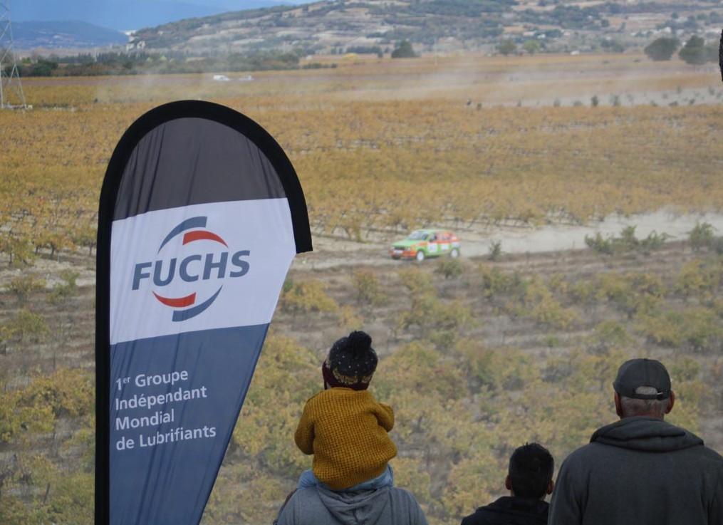 France A great weekend for FUCHS customers The sixth and last round of the French Rally Championship organized by Terre de France finished with the Vaucluse Rallye in mid-november.