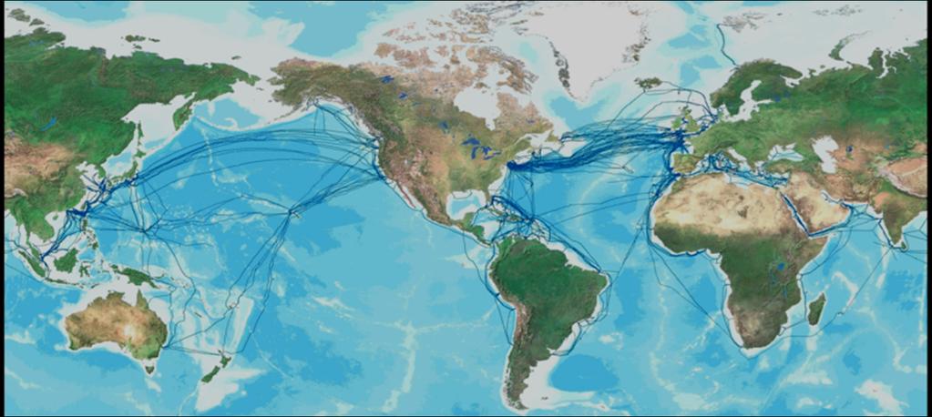 World Undersea Telecom Cable Critical Infrastructure Carry more than 98% of international internet,