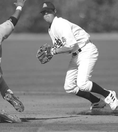2002 (FRESHMAN): Finished fourth on the team in hitting with a.347 (82x236) batting average.