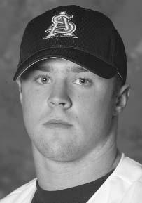 HIGH SCHOOL: A 2003 graduate of Blue Valley West High School in Stilwell, Kan... earned four varsity letters in baseball... coached by Bill McDonald... 2003 preseason all-state selection.
