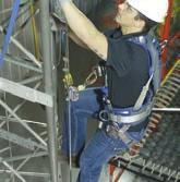 A Vertical Systems Steel Pole Ladder Safety System 6620 6626 Weld-on for monopole towers. Bolt-on for monopole towers.