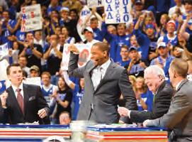 .. BIG BLUE STYLE From Rece Davis sit-down with Coach